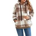 Hoodie and Checkered Pattern for Women